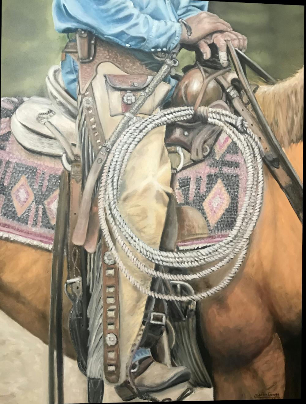 Artist-Rendered Painting