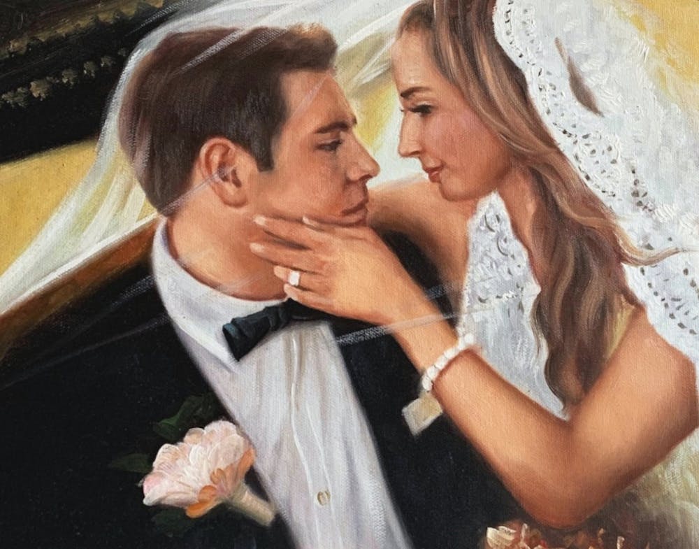 Artist-Rendered Painting