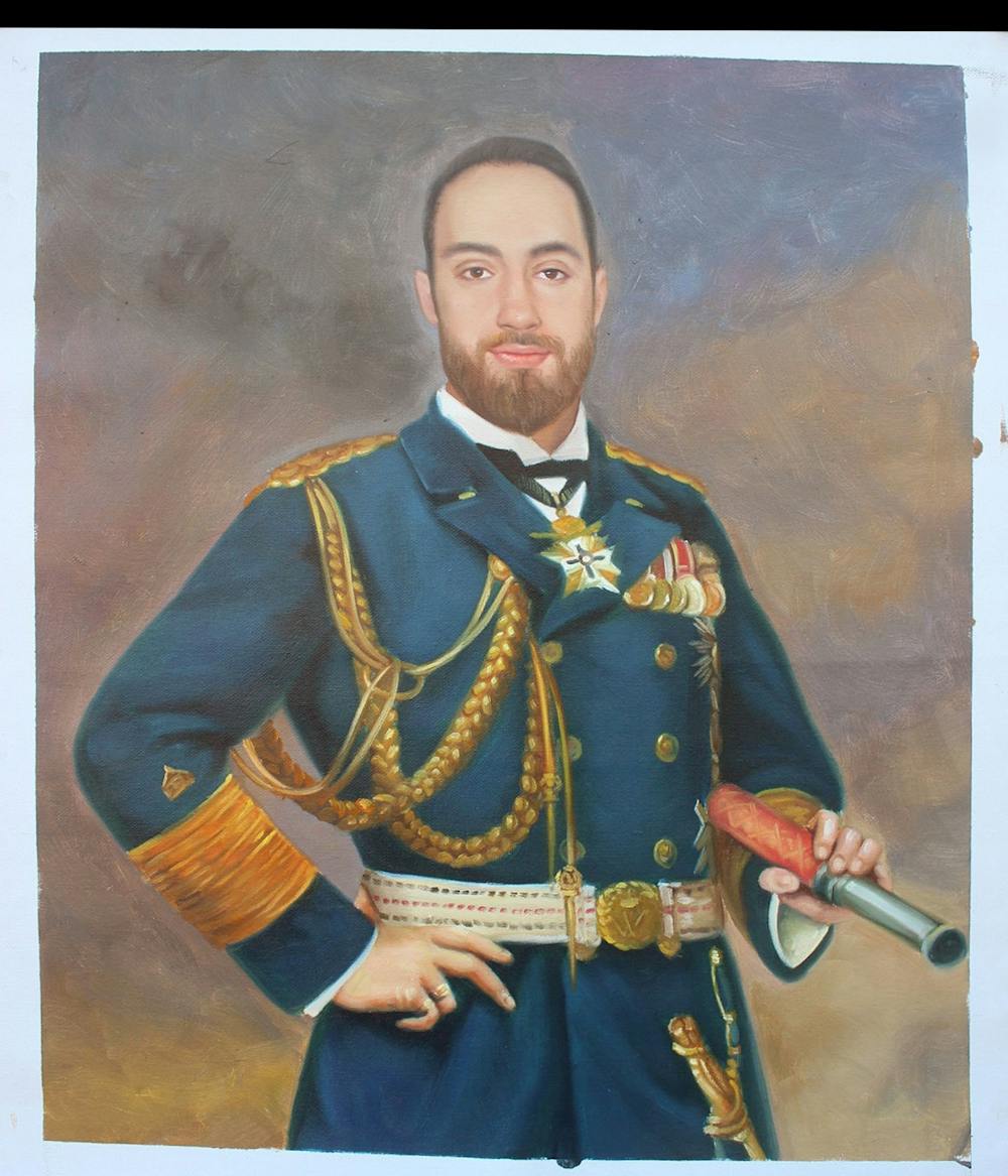 Artist-Rendered Painting