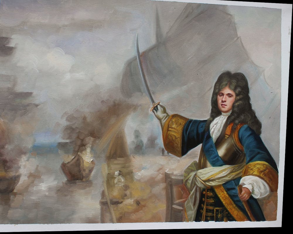 Artist-Rendered Painting