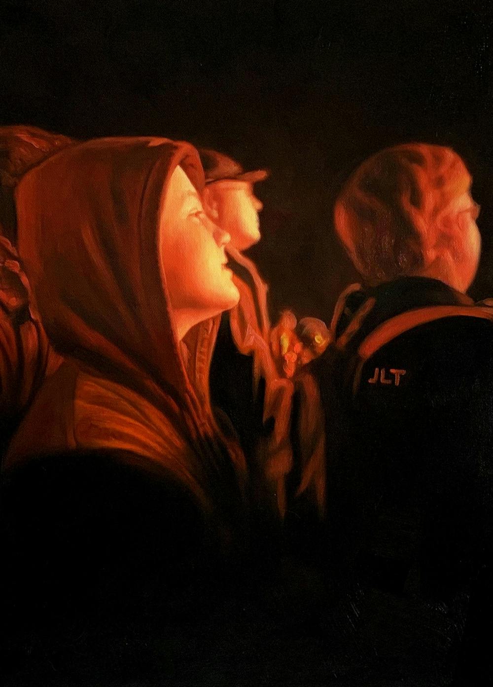 Artist-Rendered Painting