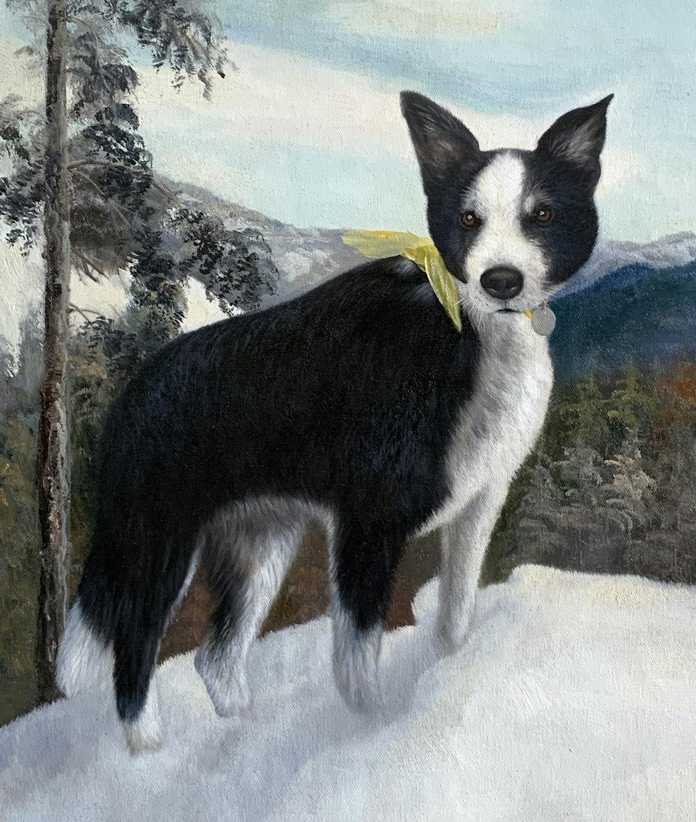 Artist-Rendered Painting