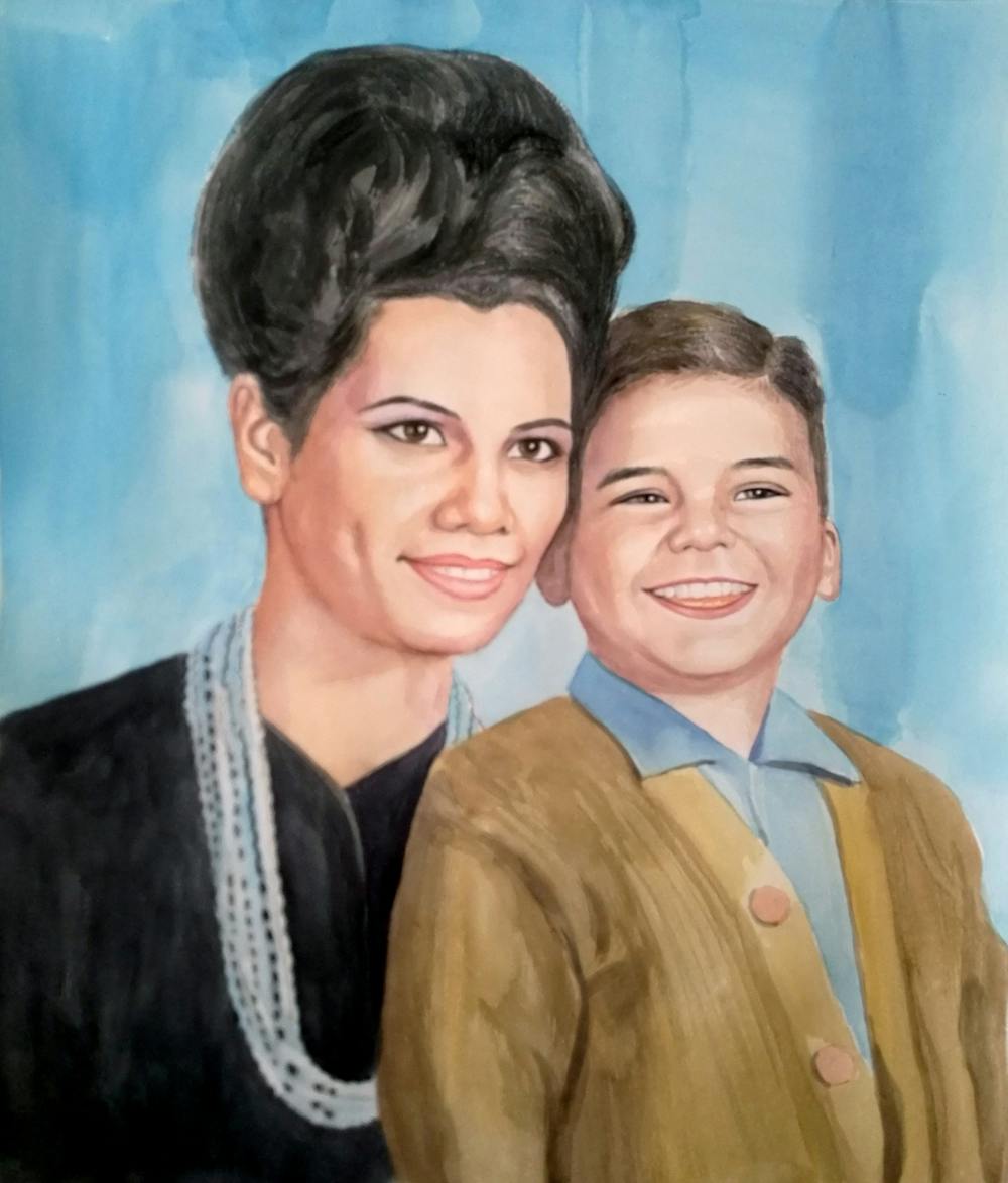 Artist-Rendered Painting