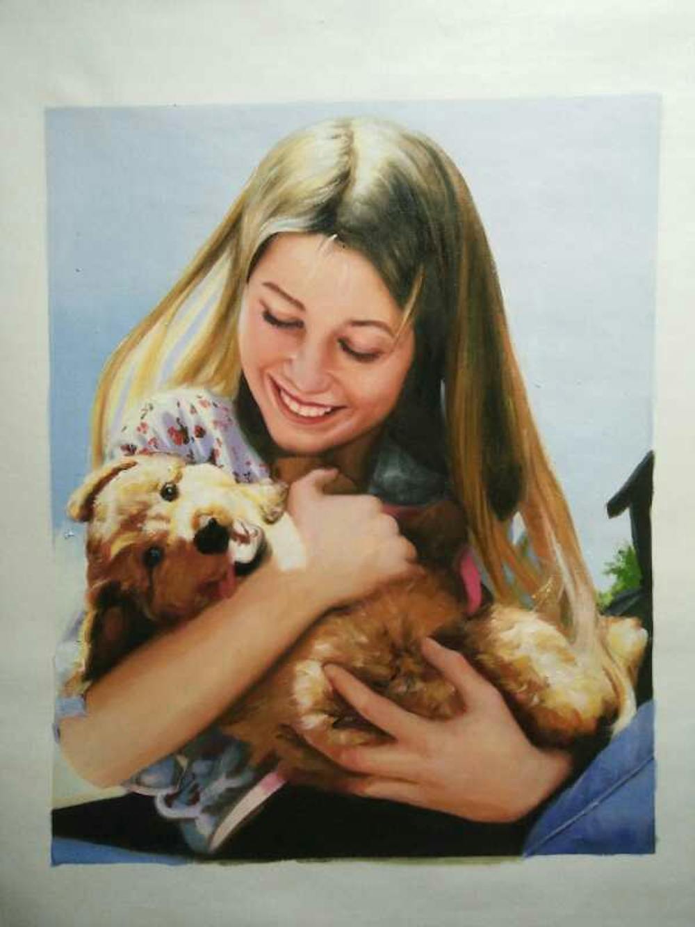 Artist-Rendered Painting