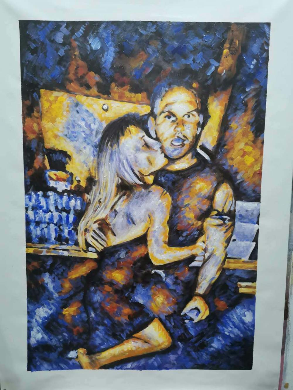 Artist-Rendered Painting