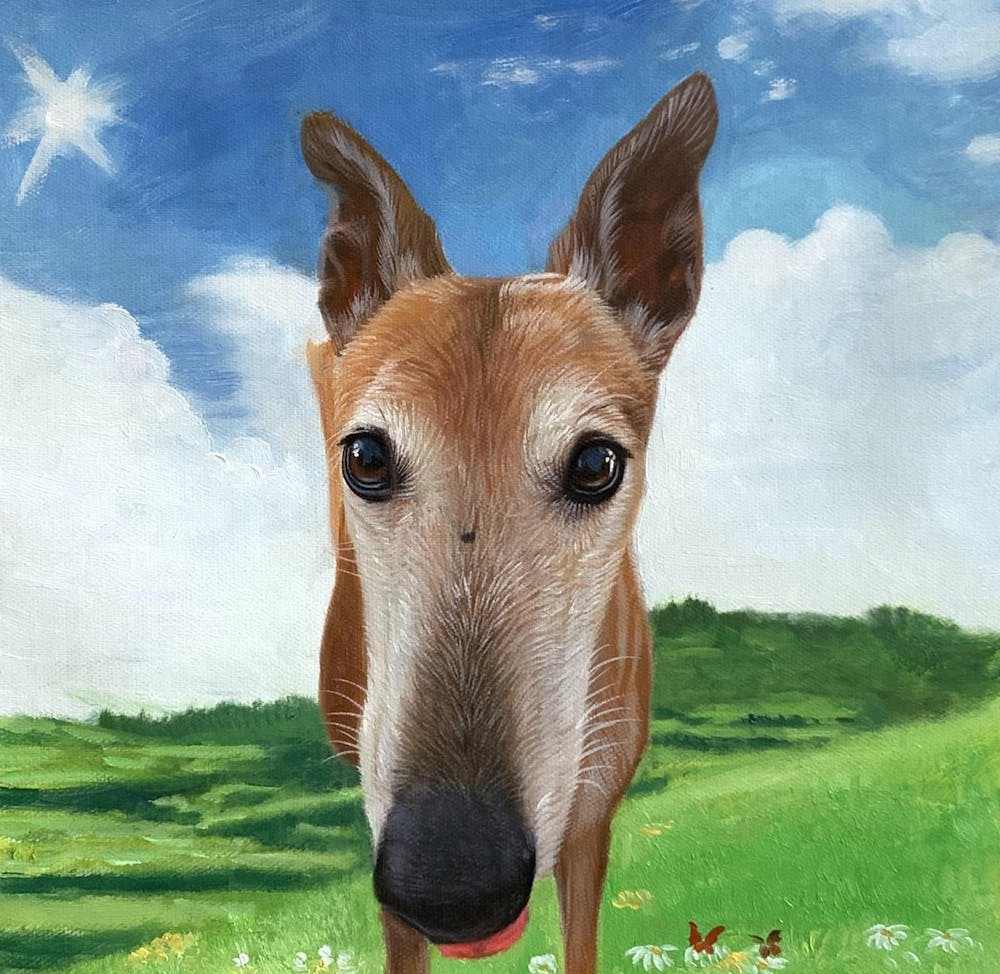 Artist-Rendered Painting