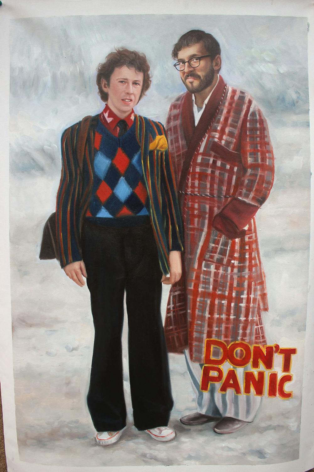 Artist-Rendered Painting