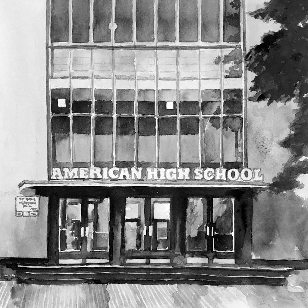 Artist-Rendered Painting