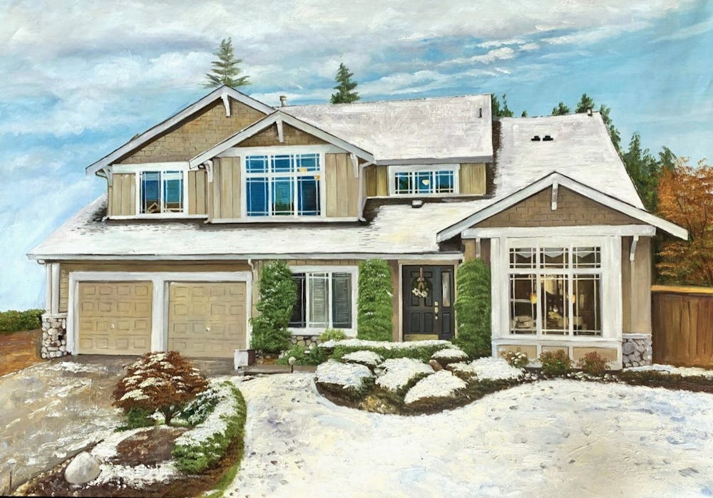 Artist-Rendered Painting