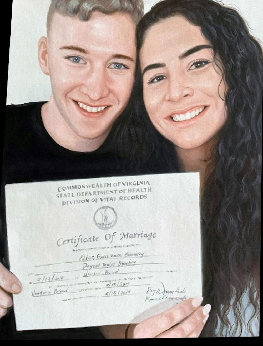 Artist-Rendered Painting