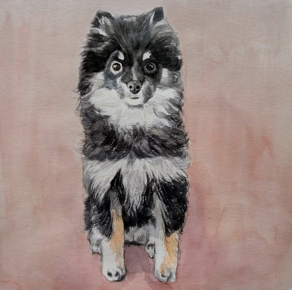 Artist-Rendered Painting