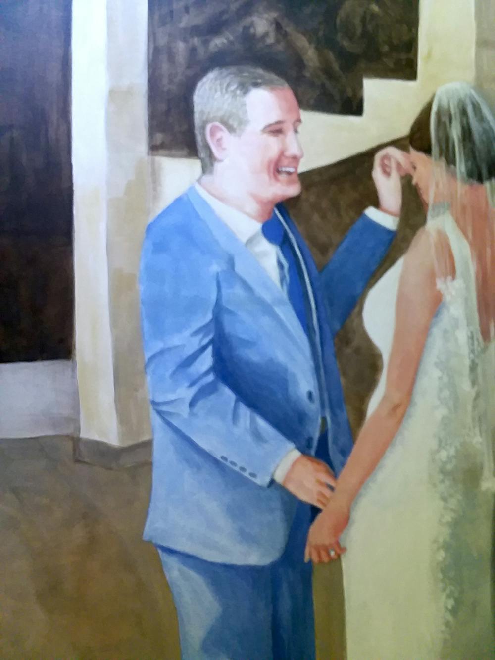 Artist-Rendered Painting