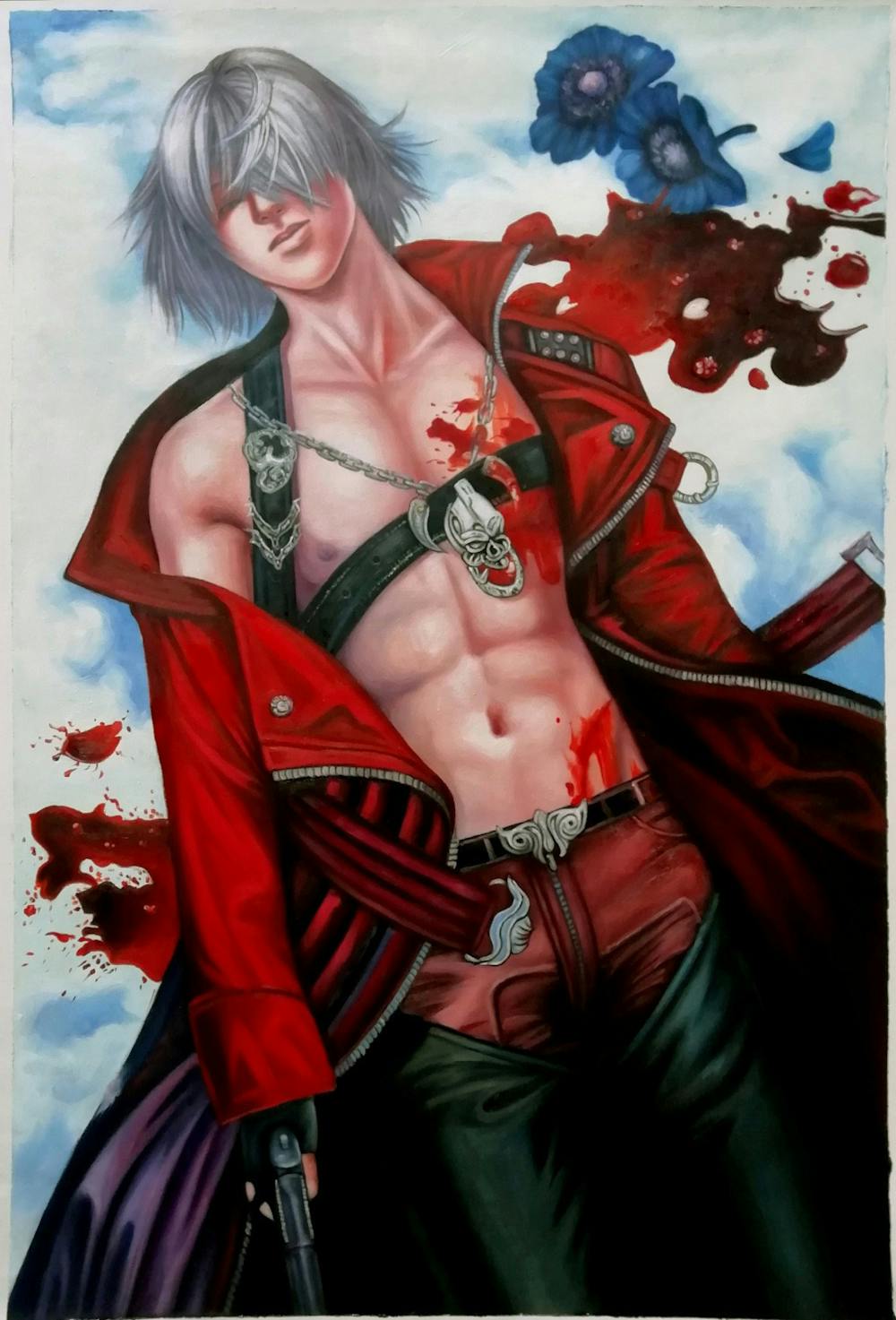 Artist-Rendered Painting