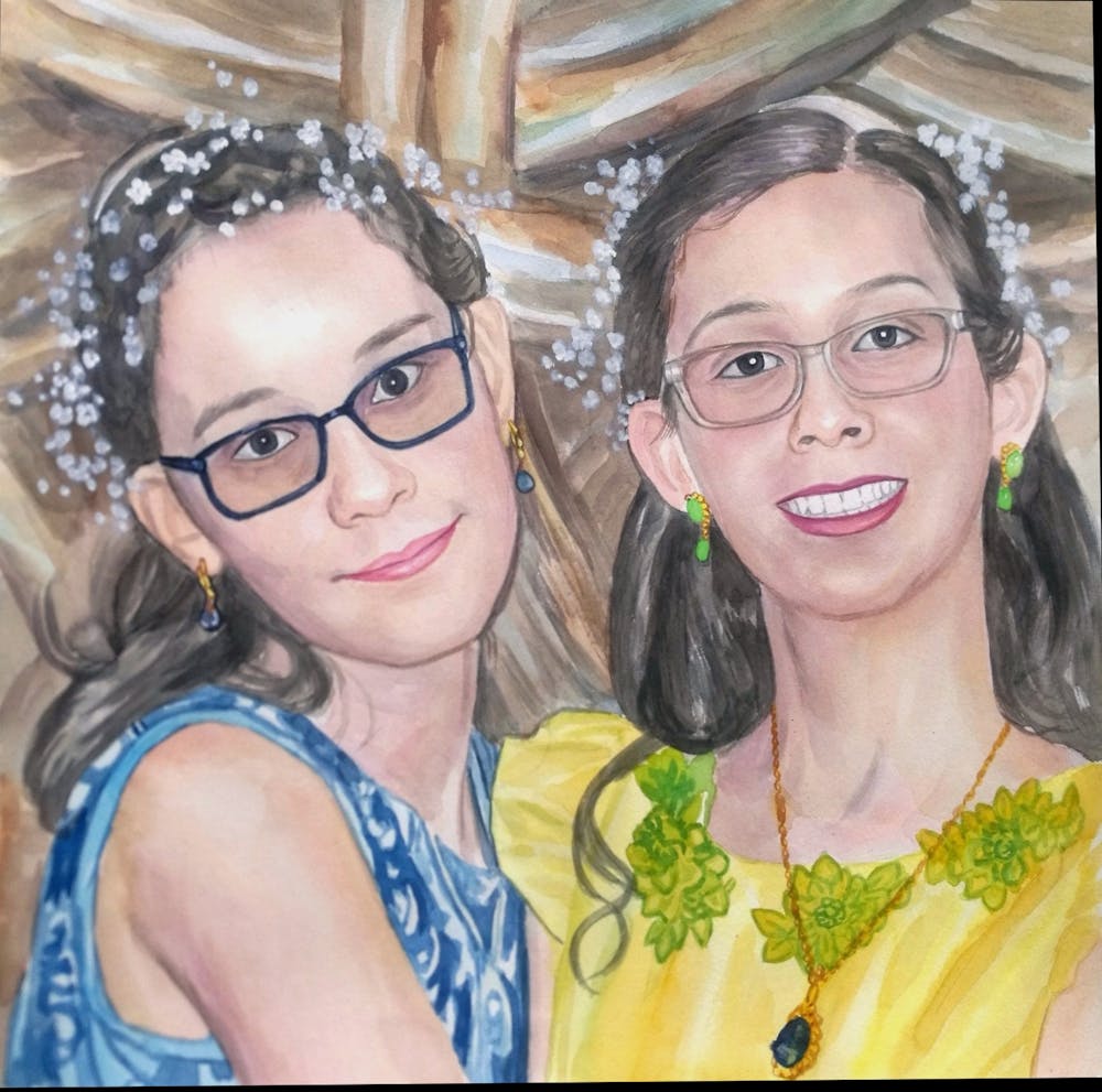 Artist-Rendered Painting