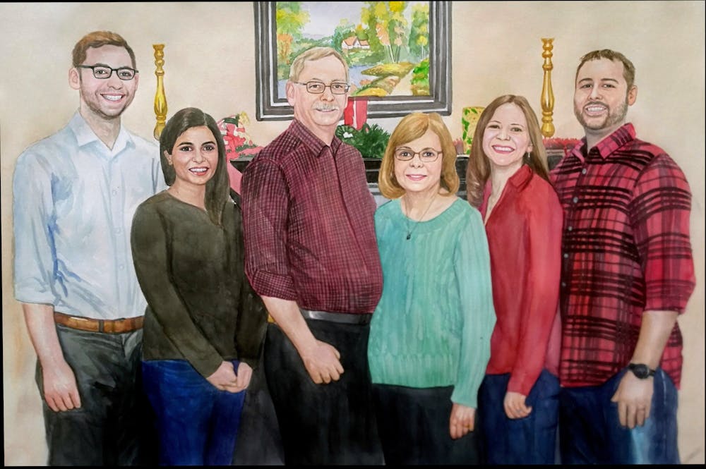 Artist-Rendered Painting