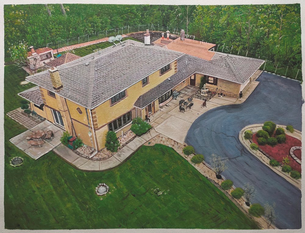 Artist-Rendered Painting