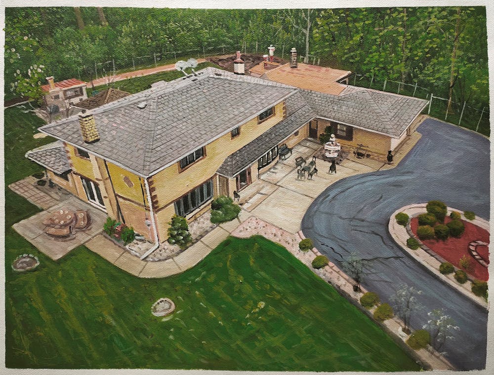 Artist-Rendered Painting