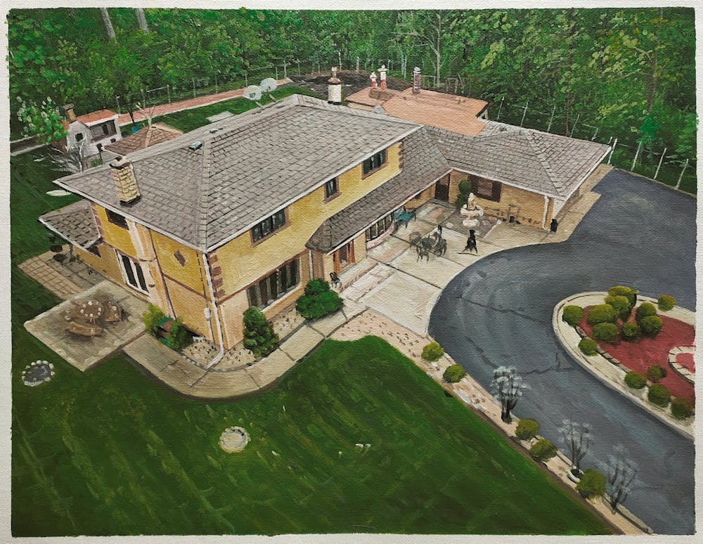 Artist-Rendered Painting