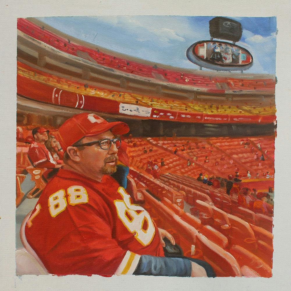 Artist-Rendered Painting