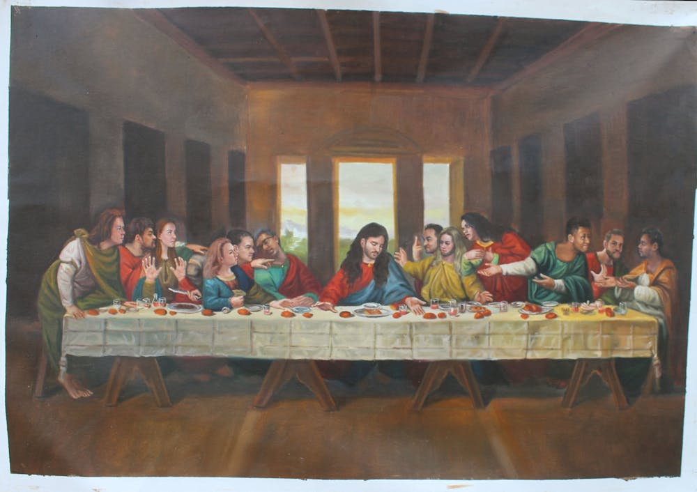 Artist-Rendered Painting