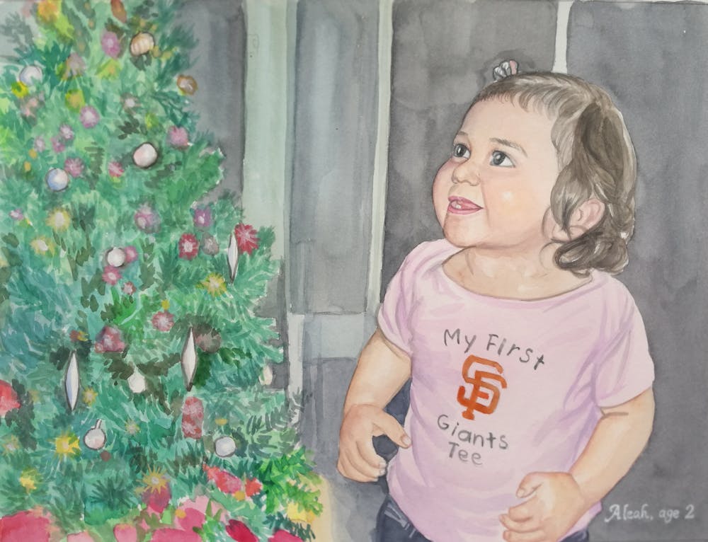 Artist-Rendered Painting