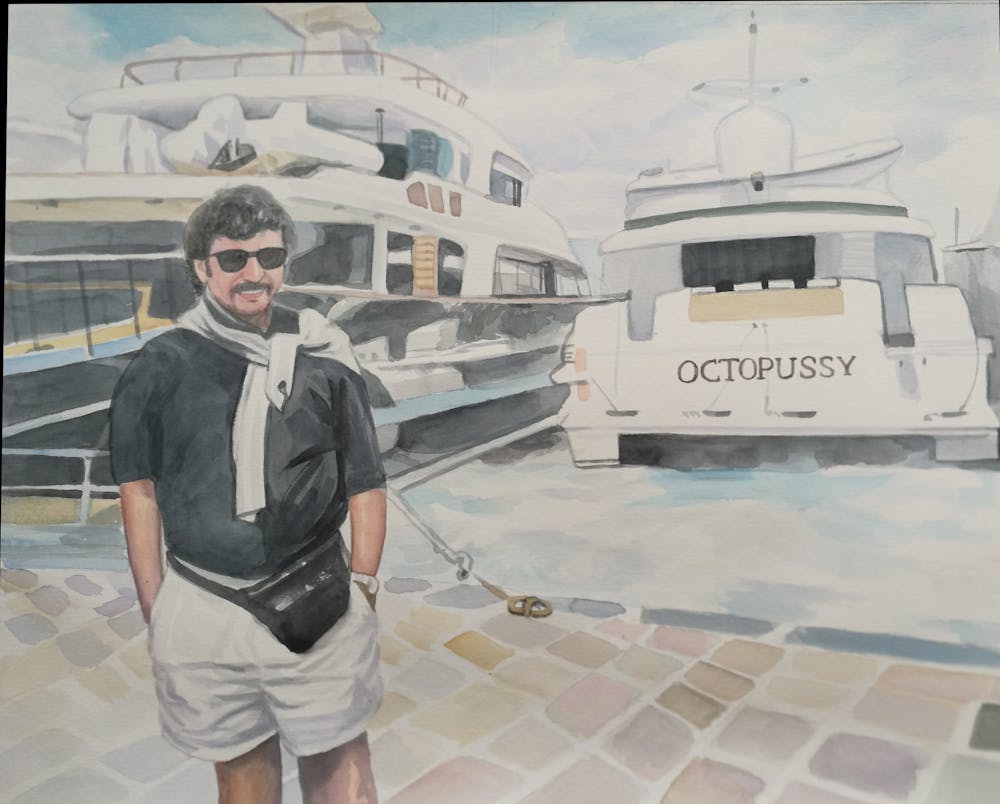 Artist-Rendered Painting