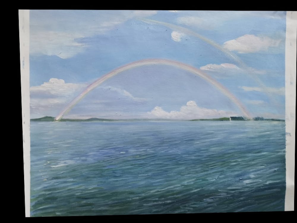 Artist-Rendered Painting