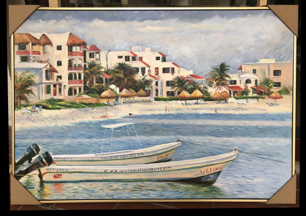 Artist-Rendered Painting