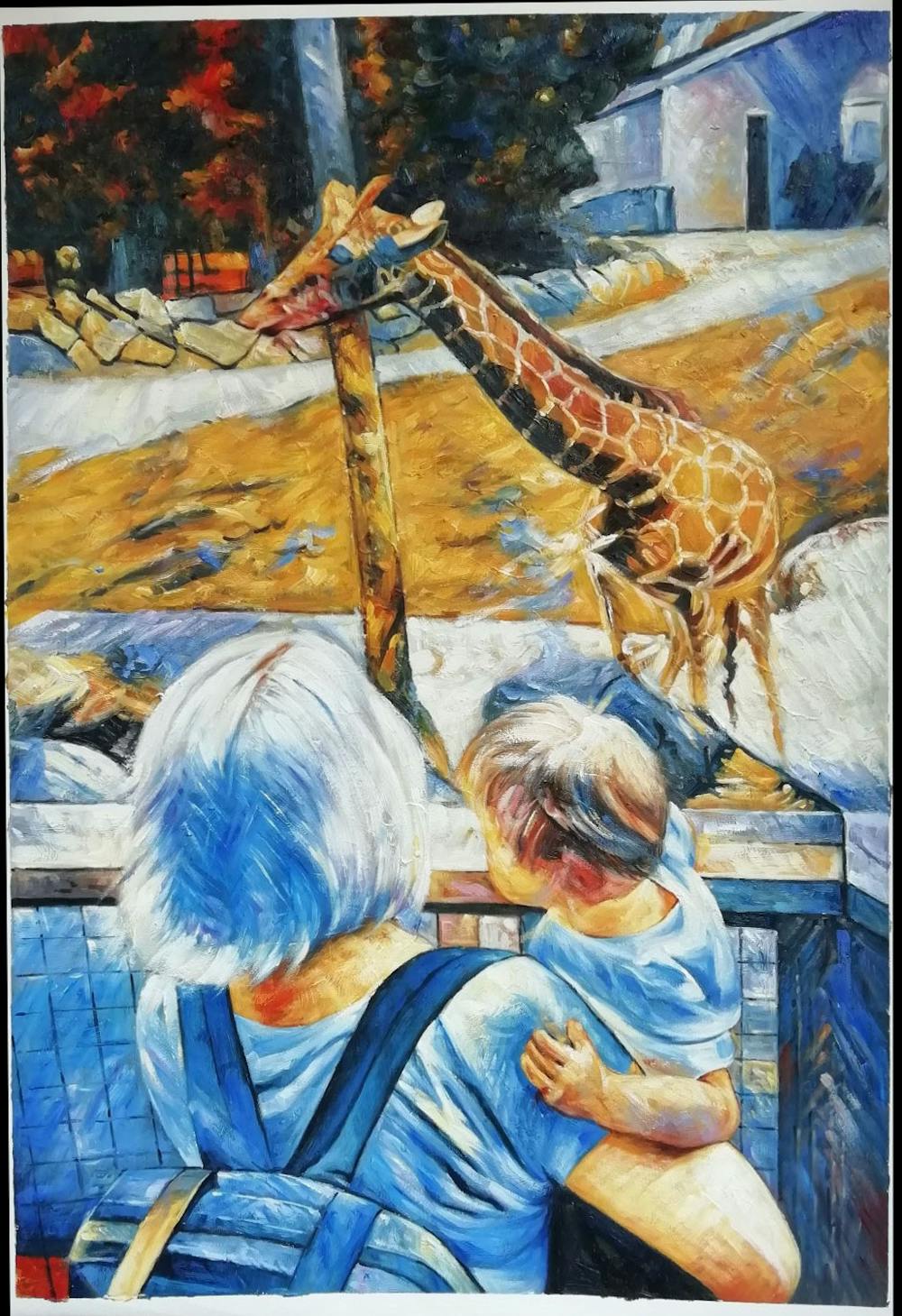 Artist-Rendered Painting