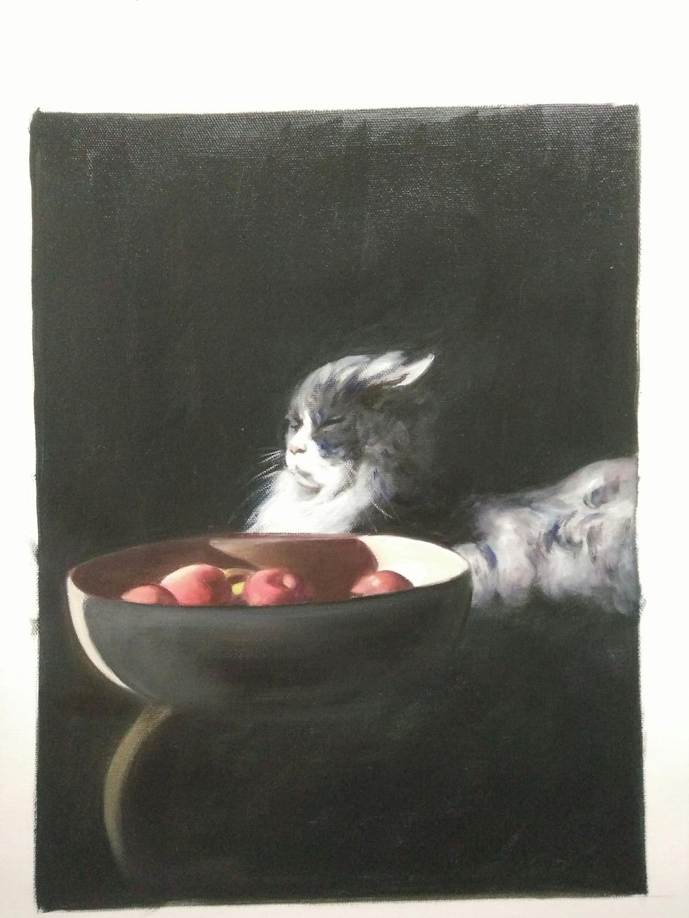 Artist-Rendered Painting