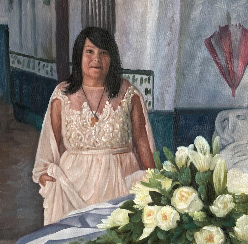 Artist-Rendered Painting