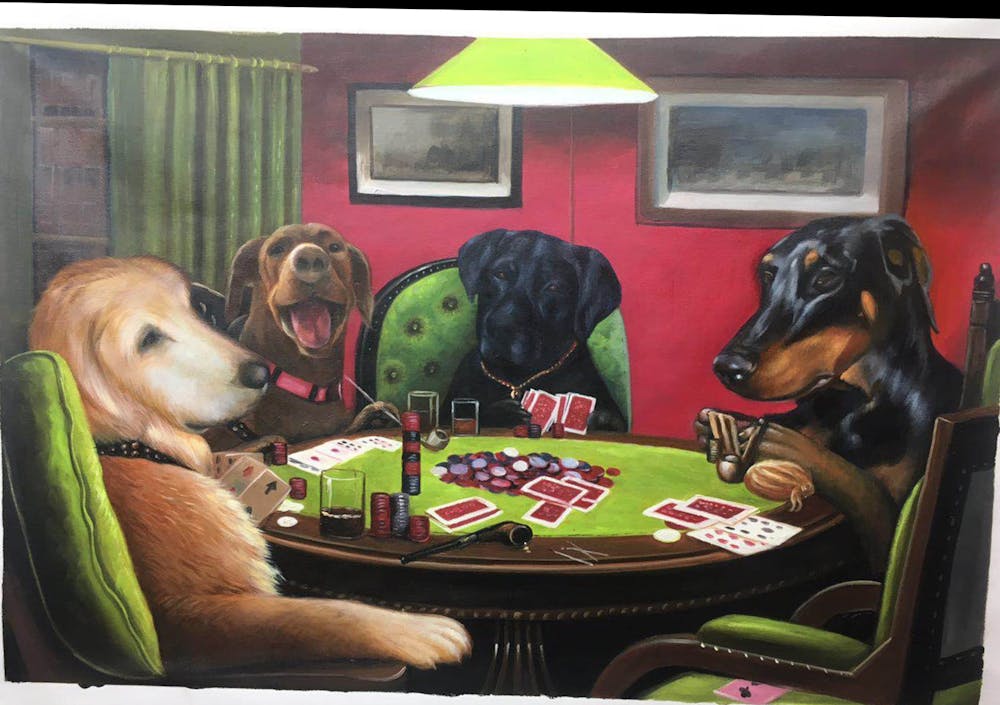 Artist-Rendered Painting