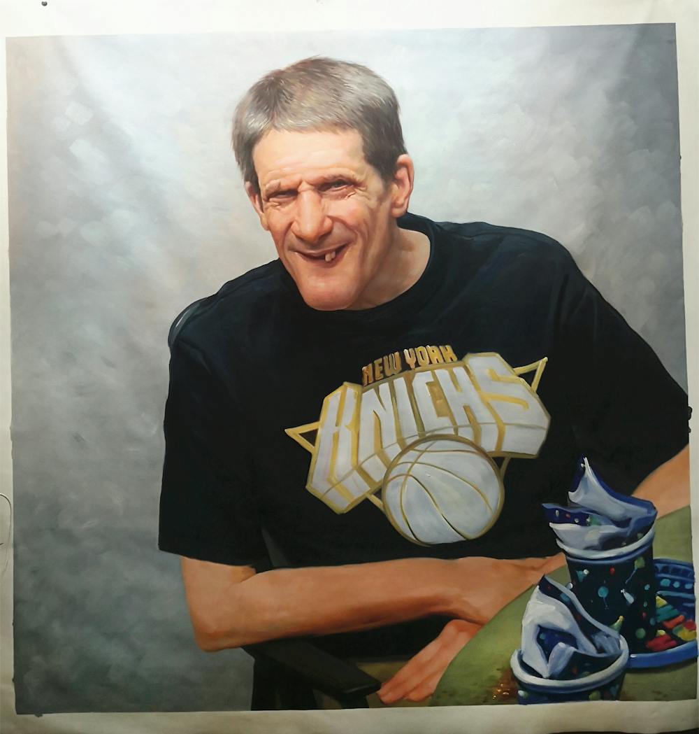 Artist-Rendered Painting