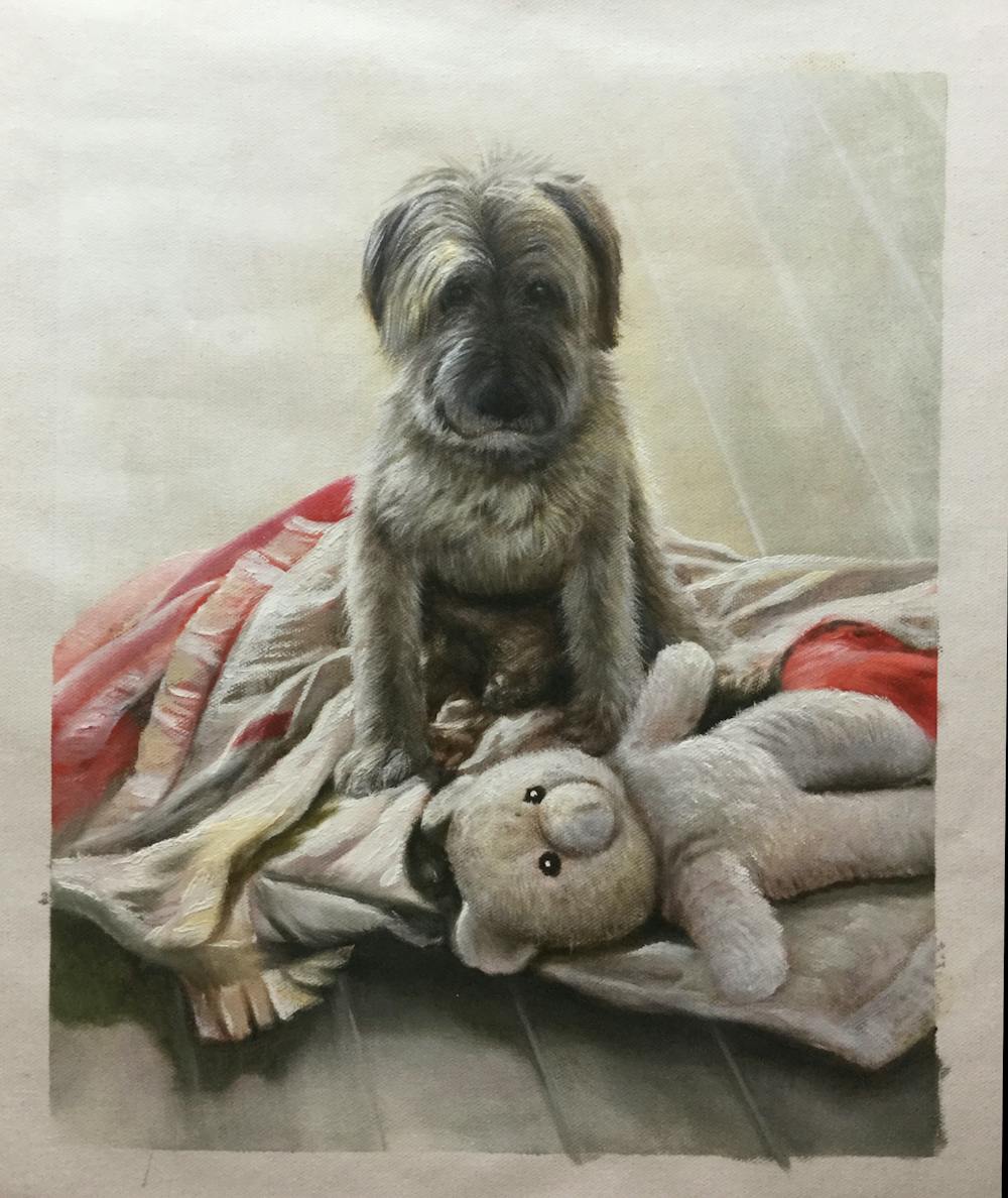 Artist-Rendered Painting