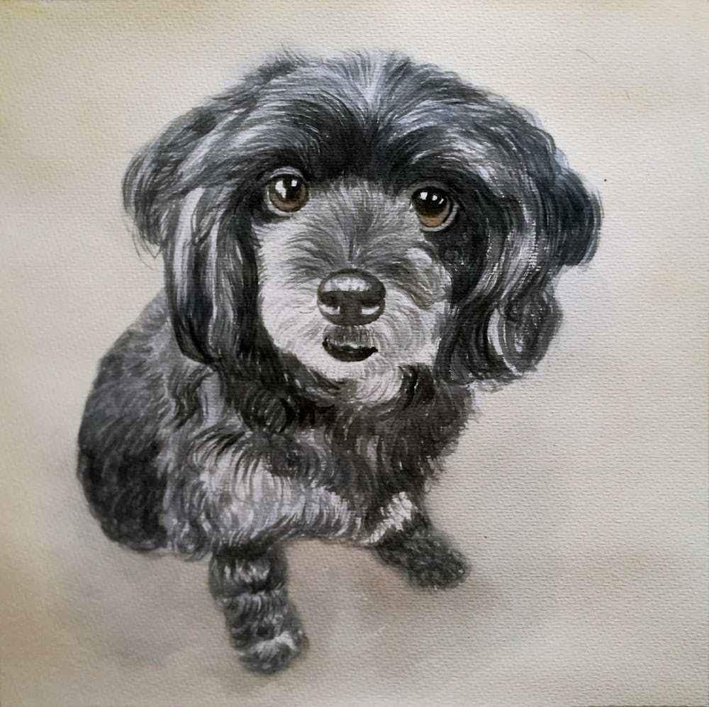 Artist-Rendered Painting