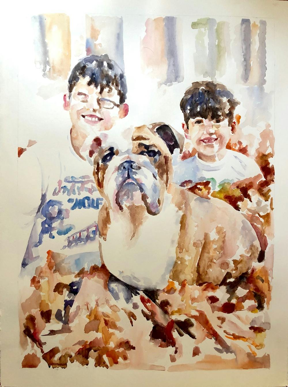 Artist-Rendered Painting