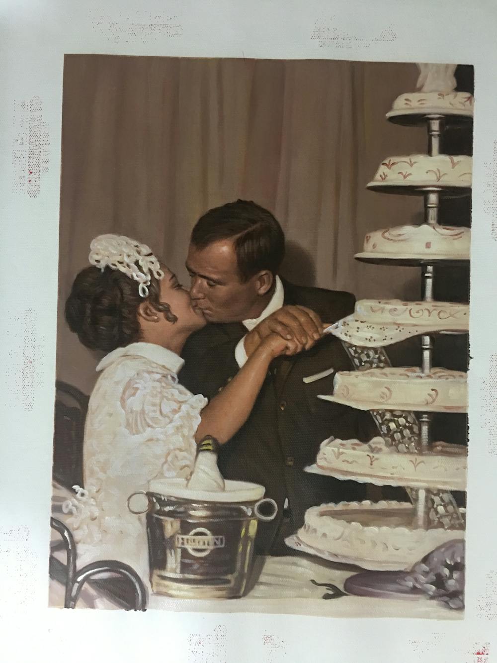 Artist-Rendered Painting