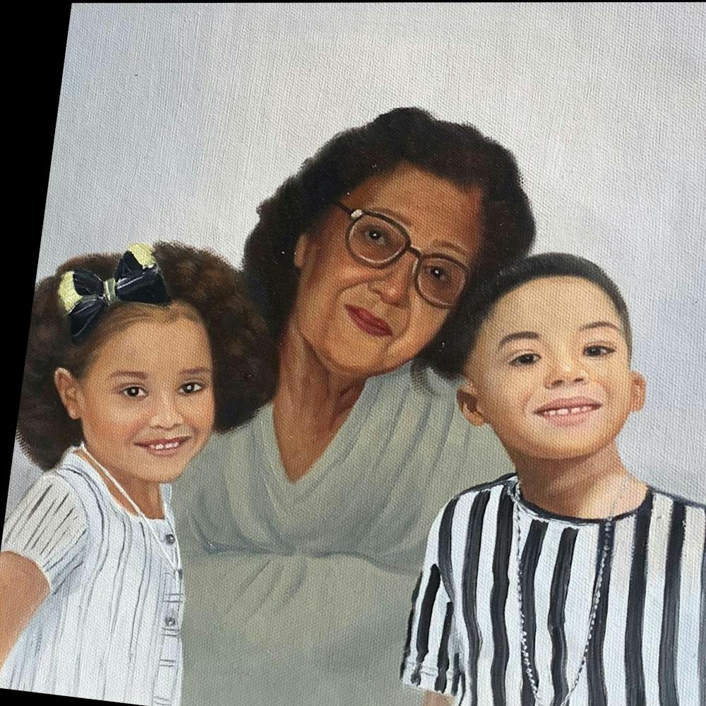 Artist-Rendered Painting