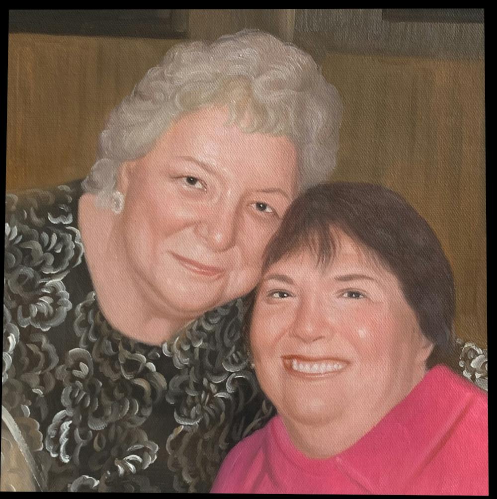 Artist-Rendered Painting