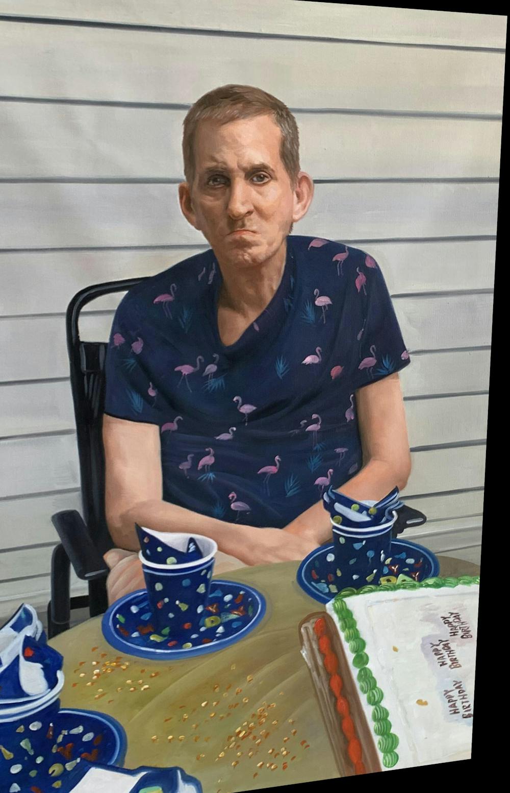 Artist-Rendered Painting