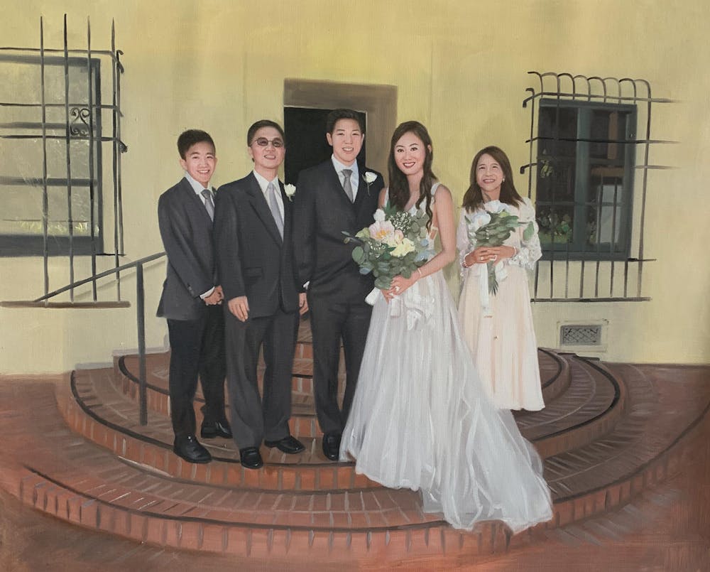 Artist-Rendered Painting