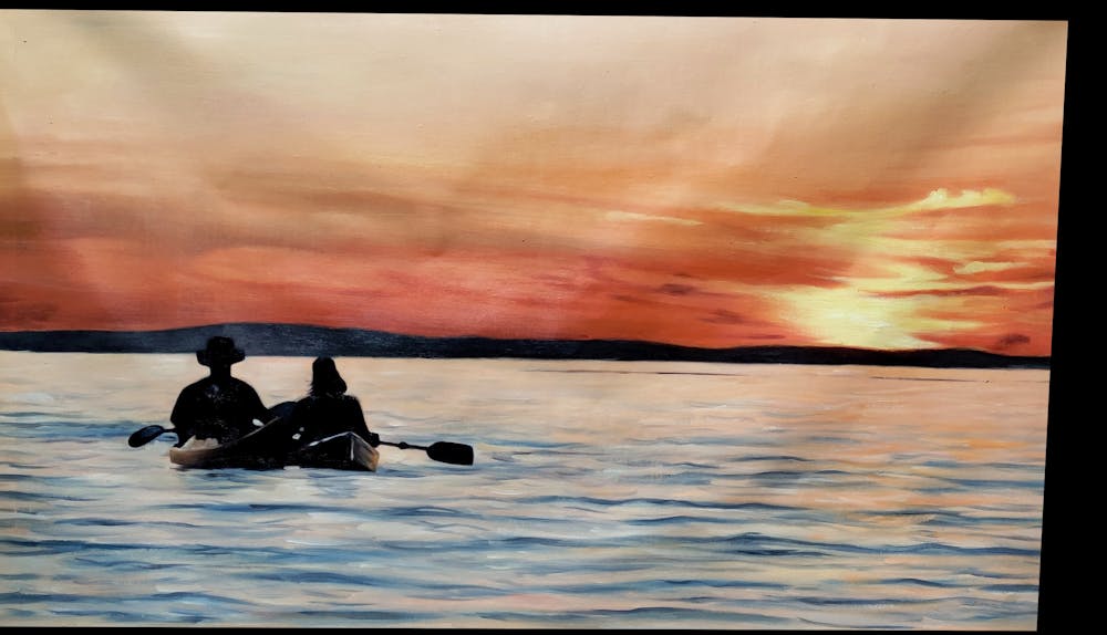 Artist-Rendered Painting