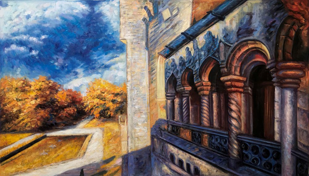 Artist-Rendered Painting