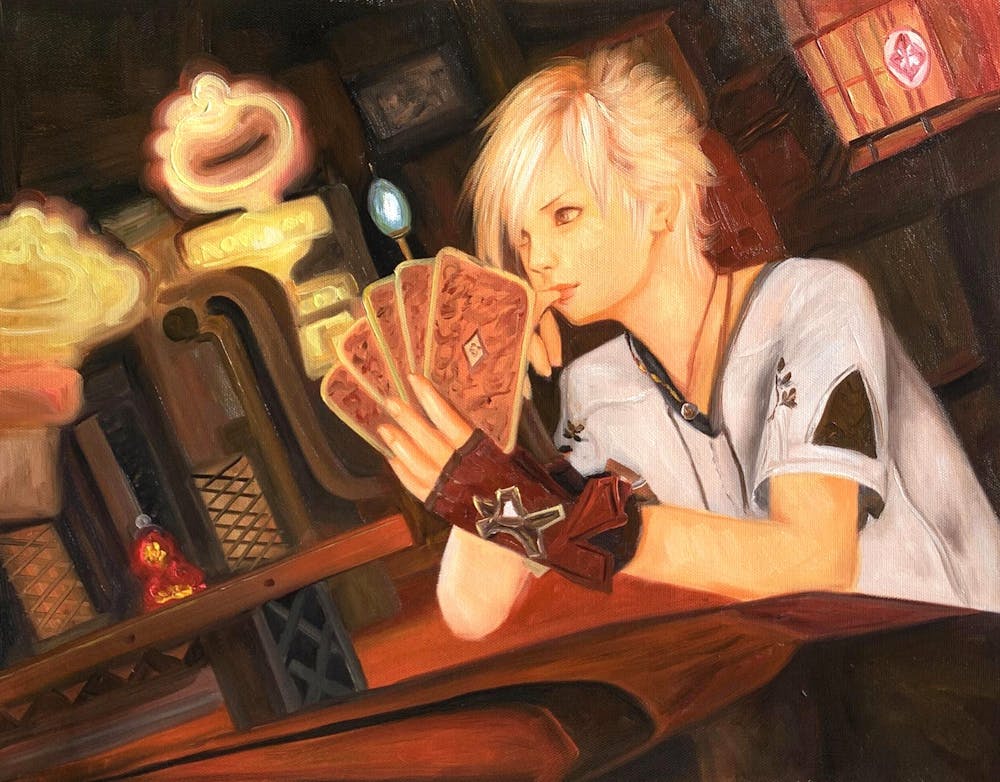 Artist-Rendered Painting