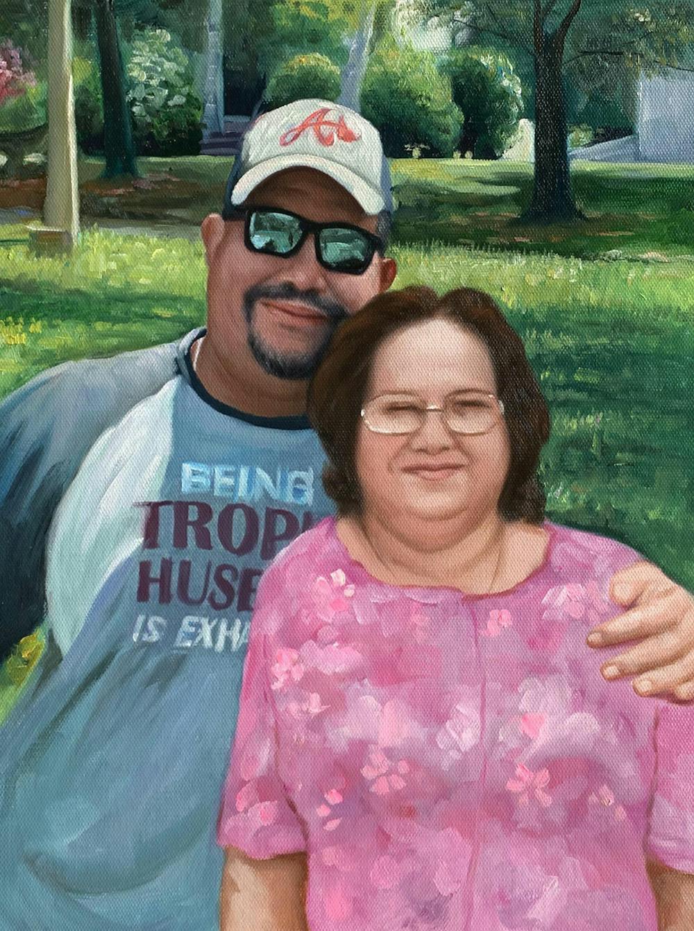 Artist-Rendered Painting