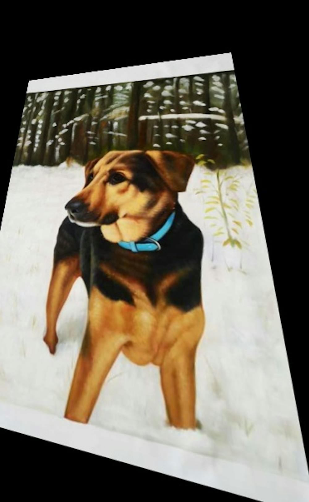 Artist-Rendered Painting