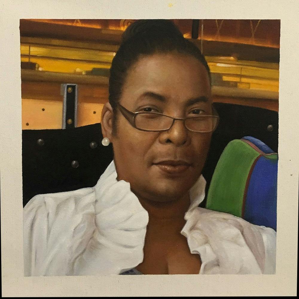 Artist-Rendered Painting