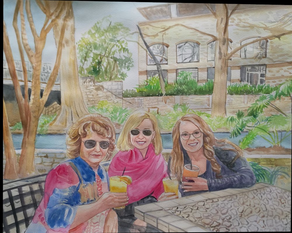 Artist-Rendered Painting