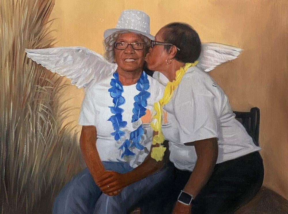 Artist-Rendered Painting