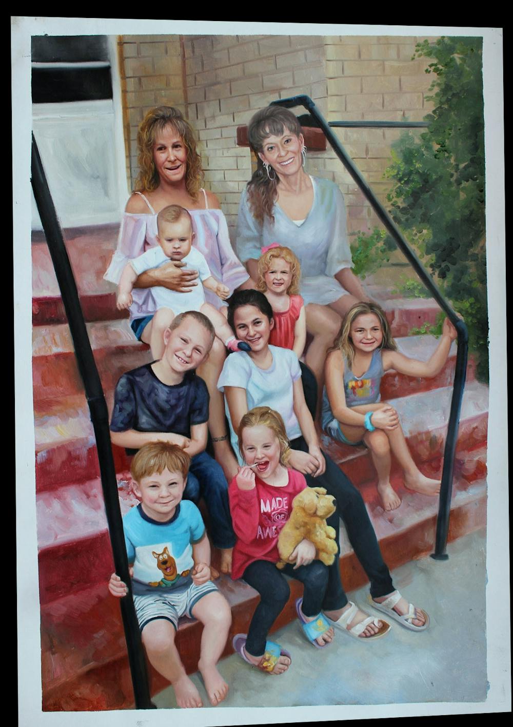 Artist-Rendered Painting